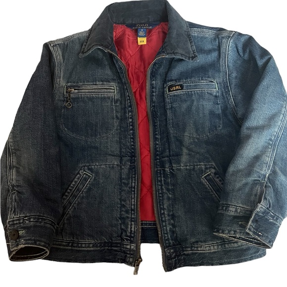 Preowned Polo Ralph Lauren Trucker Jean Jacket - Picture 2 of 4